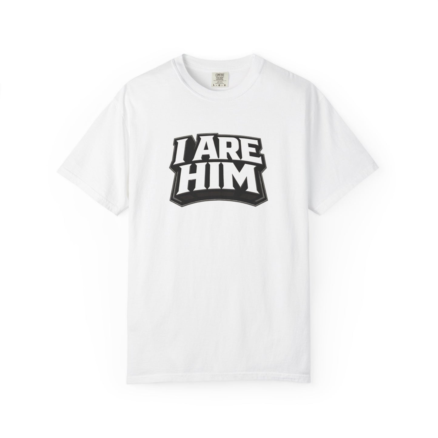 I Are Him Graphic T‑Shirt — Bold Retro Logo Tee